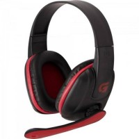 HEADSET GAMER FORTREK P/ PC E XBOX 360 - PRETO/VERMELHO