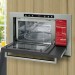 MICRO-ONDAS DE EMBUTIR FISCHER 25L C/ DOURADOR – SILVER - 1400W 