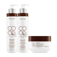 KIT AMEND COCO SHAMPOO MAIS CONDICIONADOR MAIS MASCARA
