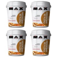 KIT 4X PASTAS DE AMENDOIM INTEGRAL MAX TITANIUM - 04KG