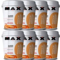 KIT 8X PASTAS DE AMENDOIM INTEGRAL MAX TITANIUM - 08KG
