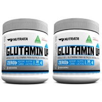 SUPLEMENTO PARA ATLETAS GLUTAMINA CRESCIMENTO MASSA MUSCULAR - 02 UND
