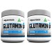SUPLEMENTO PARA ATLETAS GLUTAMINA CRESCIMENTO MASSA MUSCULAR - 02 UND