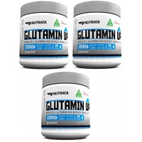 SUPLEMENTO PARA ATLETAS GLUTAMINA CRESCIMENTO MASSA MUSCULAR - 02 UND