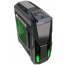 GABINETE GAMER XGREEN 05 BAIAS LATERAL EM ACRILICO