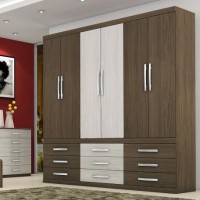 GUARDA-ROUPA CARIOCA M&Oacute;VEIS 6 PORTAS