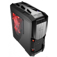 GABINETE GAMER 05 BAIAS C/ USB 3.0 LATERAL EM ACRILICO C/ 03 COOLERS - PRETO