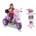 MOTO ELÉTRICA INFANTIL 35KG A BATERIA 12V PINK