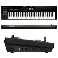 TECLADO SINTETIZADOR ROLAND 61 TECLAS 1000 SONS C/ USB