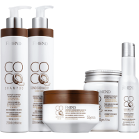 KIT AMEND COCO SHAMPOO MAIS CONDICIONADOR MAIS MASCARA