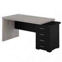 MESA ESCRIVAINHA PARA PC/COMPUTADOR HOME OFFICE ESCRIT&Oacute;RIO c/ 4 GAVETAS