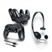 KIT GAMER P/ PS4 QUATRO EM UM - PRETO