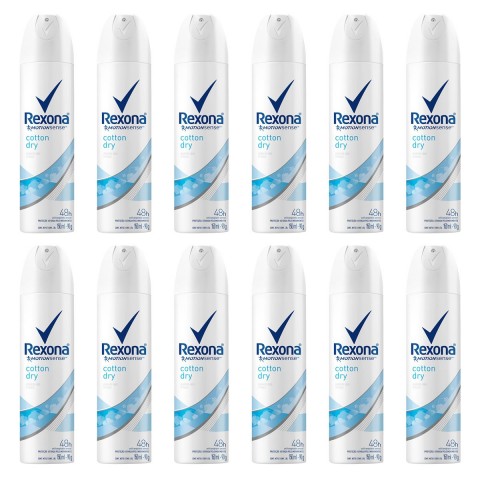 Desodorante Rexona Cotton Dry Aerosol - 150ml