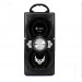 CAIXA SOM PORTATIL AMPLIFICADA BLUETOOTH USB FM MP3 SD 12W C/ MICROFONE