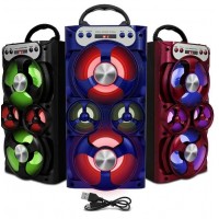 CAIXA SOM PORTATIL AMPLIFICADA LUMEN BLUETOOTH USB FM MP3 SD 12W SPEAKER