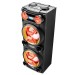 CAIXA DE SOM AMPLIFICADA TORREBOX 1600W FM SD USB Bluetooth - Bivolt