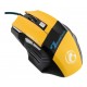 MOUSE GAMMER USB 2400 DPI SPORS YELLOW