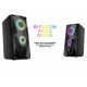 DUAS CAIXAS DE SOM STEREO COMPUTER SPORTS SPEAKER LEHMOX GT-S4