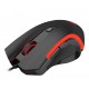 MOUSE P/ JOGO REDRAGON NOTHOSAUR BLACK E RED