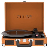 VITROLA RETR&Ocirc; PULSE SUITCASE C/ BLUETOOTH V2.1