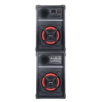 CAIXA AMPLIFICADA AMVOX C/ BLUETOOTH E ENTRADAS 600W