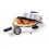 CHURRASQUEIRA ELETRICA GRILL 110V FORNO DE PIZZA REDONDA 1250W
