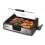 CHURRASQUEIRA ELETRICA MONDIAL PRETO INOX 1270W C/ TAMPA