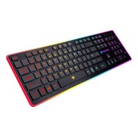 TECLADO GAMER COUGAR  PRETO C/ ILUMINA&Ccedil;&Atilde;O RGB 