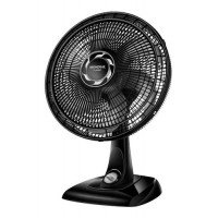 VENTILADOR DE MESA MONDIAL PRETO C/ TRES VELOCIDADES 140W 220V
