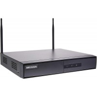 GRAVADOR NVR HIKVISION C/ WIFI - HDMI E CONEXÃO USB - PRETO 