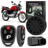 ALARME P/ MOTOCICLETA POSITRON - UNIVERSAL - C/ SISTEMA ANTICLONAGEM