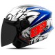 CAPACETE MOTO ABERTO UNISSEX PRO TORK - FOSCO