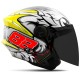 CAPACETE MOTO ABERTO UNISSEX PRO TORK - FOSCO