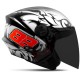 CAPACETE MOTO ABERTO UNISSEX PRO TORK - FOSCO