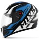 CAPACETE INTEGRAL P/ MOTO MIXXS HELMETS - C/ CINTA JUGULAR DE ENGATE RÁPIDO