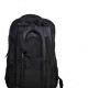 MOCHILA MC P/ NOTEBOOK DE COURO PRETA MASCULINA  C/ CINCO COMPARTIMENTOS 