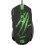MOUSE GAMER FORTREK C/ USB 3.200 DPI PRETO/VERDE
