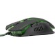 MOUSE GAMER FORTREK C/ USB 3200DPI PRETO E VERDE