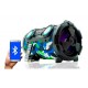CAIXA DE SOM PORTATIL C/ BLUETOOTH LED E USB  ALAMO- BIVOLT 30W