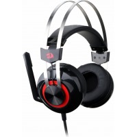 HEADSET GAMER REDRAGON 7.1 PRETO C/ VERMELHO COM FIO - PC 