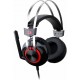 HEADSET GAMER REDRAGON 7.1 PRETO C/ VERMELHO COM FIO - PC 