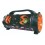 CAIXA DE SOM PORTATIL C/ ALTO FALANTE BLUETOOTH MULTICOLOR 100W