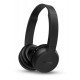 FONE DE OUVIDO HEADPHONE PHILIPS S/FIO PRETO 110DB