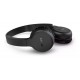 FONE DE OUVIDO HEADPHONE PHILIPS S/FIO PRETO 110DB