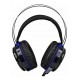 FONE DE OUVIDO HEADSET GAMER 7.1 KNUP C/ ILUMINAÇÃO USB - P2 BASS VIBRATION
