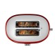 TORRADEIRA ELÉTRICA KITCHENAID C/ 7 NIVEIS DE TOSTAGEM - MODELO ARTISTAN - VERMELHA