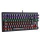 TECLADO MECANICO GAMER T- DAGGER LED RAINBOW