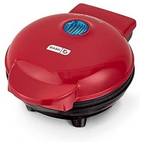 MINI MAQUINA DE WAFFLE DASH - P/ USO INDIVIDUAL - VERMELHA 110V