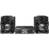 MINI SYSTEM PANASONIC KaraokE 1800W - C/ BLUETOOTH USB - PRETO