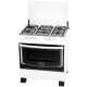 FOGÃO REALCE 5 BOCAS INOX - FORNO 94L - BRANCO